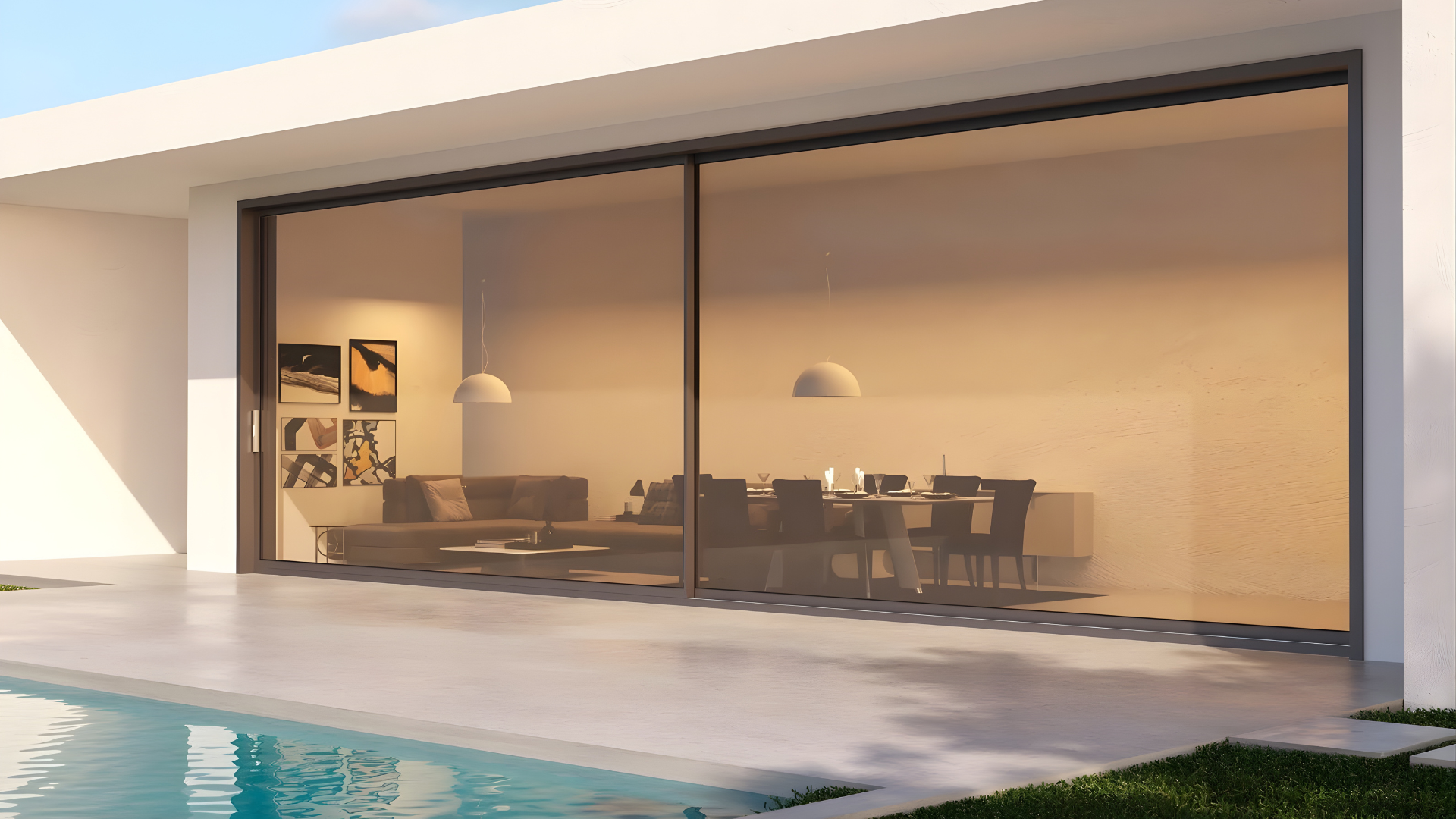 VLX 150 Heavy-Duty Sliding Door in Plantation, FL | TruePane Windows & Doors - detail 1